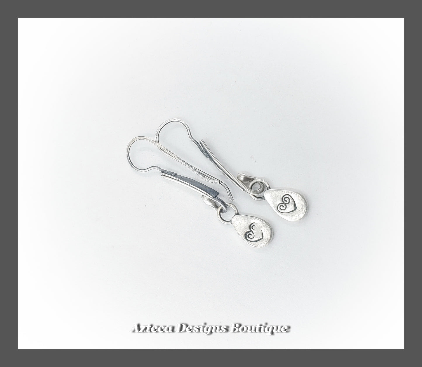 Sterling Silver + Opal Doublet Hand Fabricated Drop Earrings